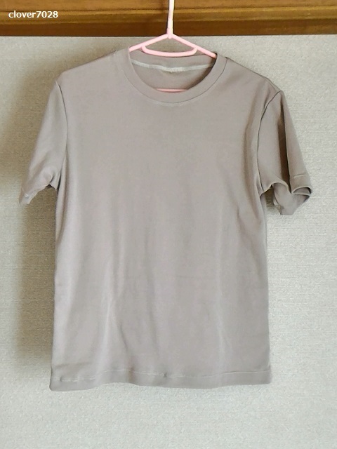 Tシャツ_半袖_ベージュ