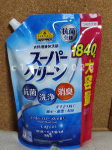 トップバリュ洗濯洗剤