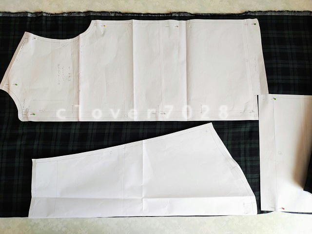 パジャマの型紙