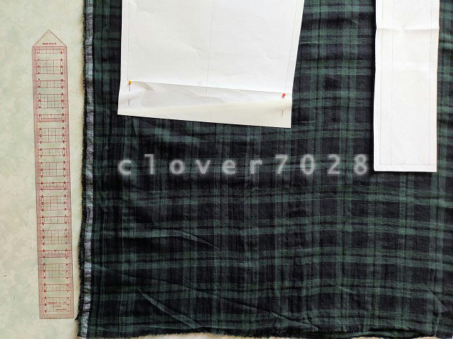 パジャマ：生地の余り