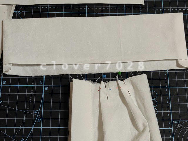 シャツ作り：カフス