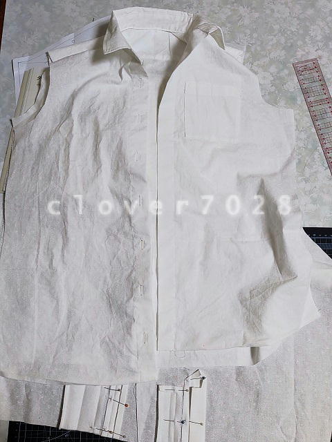 初めてのシャツ作り