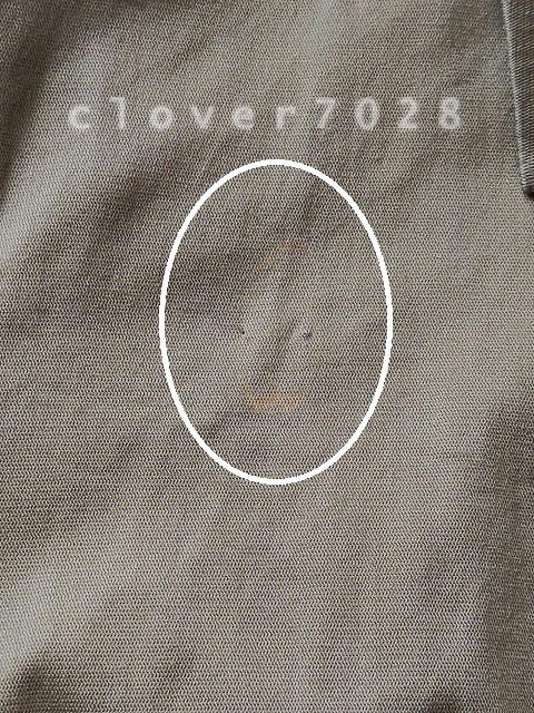 ジャケットの色抜け