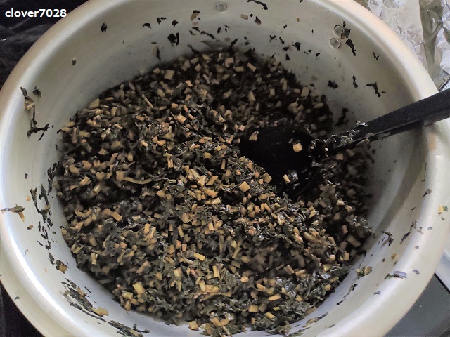 大根葉_ふりかけ