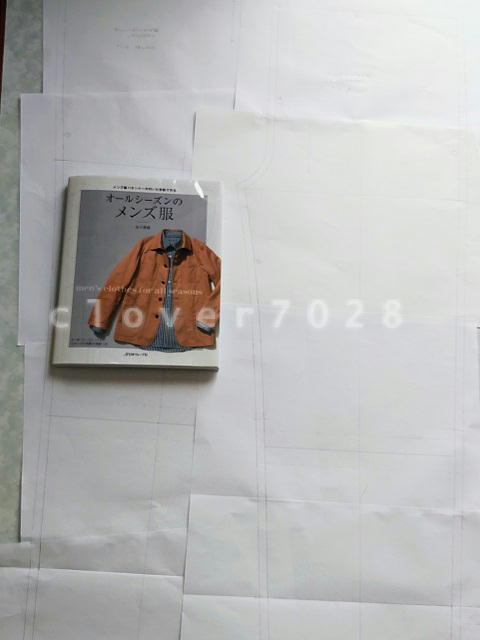 型紙_オールシーズンのメンズ服