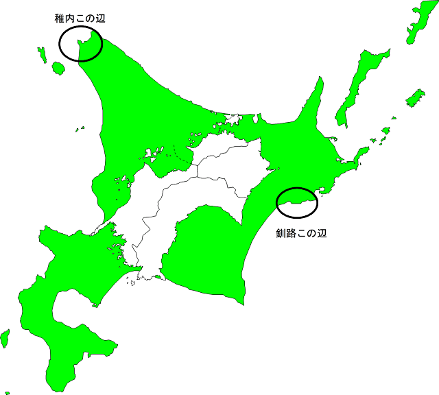 北海道地図