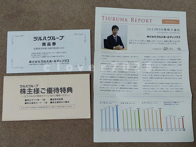 ツルハHD株主優待2023