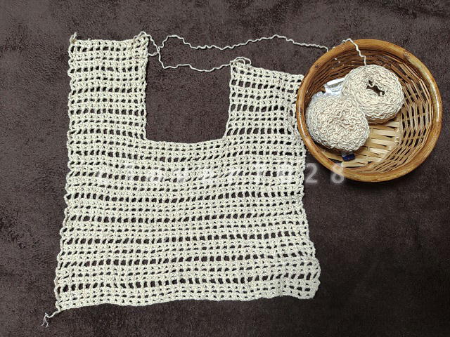 編み物_エコバッグ